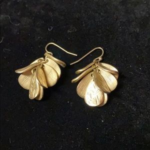 Brushed Gold earring